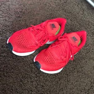 Nike Red Running Shoes